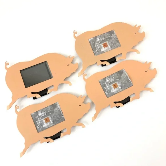 Winchester Metal Pig Picture Frame - Picture 4 of 6